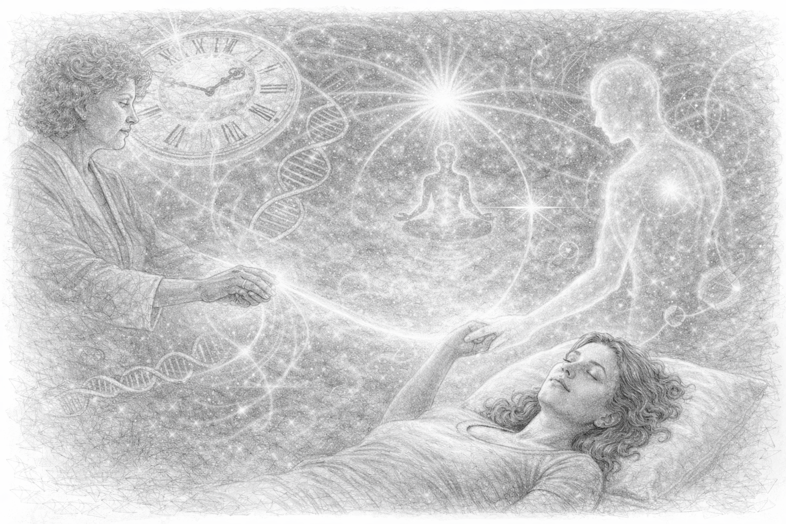 Hypnose de guérison quantique : QHHT, vies antérieures et conscience